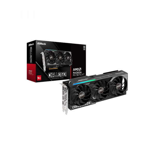 Card màn hình ASRock Radeon RX 9070 XT Challenger 16GB GDDR6