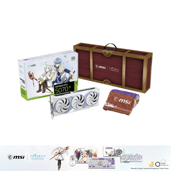 Card màn hình MSI GeForce RTX 5070 Ti 16G FRIEREN EDITION OC GDDR7
