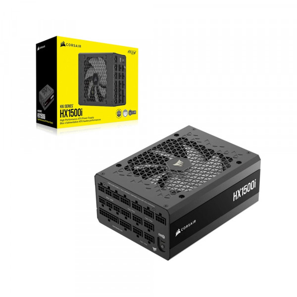 Nguồn máy tính Corsair HX1500i 2025 ATX 3.1 PCIe 5.1 1500W 80 Plus Platinum