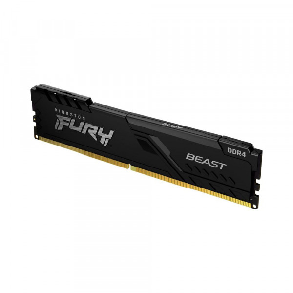 RAM DDR4 Kingston Fury Beast Black 8GB (1x8GB) 3200MHz CL16 KF432C16BB/8WP