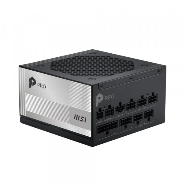 Nguồn máy tính MSI PRO A1000PL PCIE5 1000W 80 PLUS Platinum