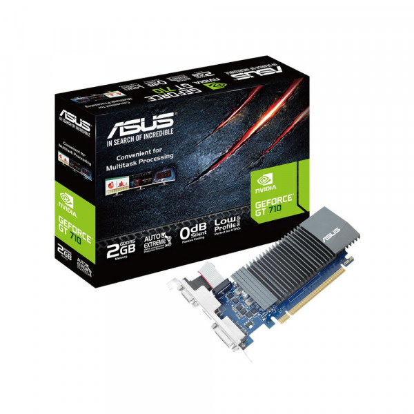Card màn hình ASUS GeForce GT 710 2GB GDDR5 GT710-SL-2GD5-BRK