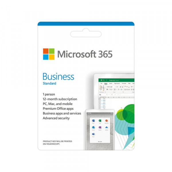 Phần mềm Microsoft Office 365 Business Std Retail All Lng APAC EM SubPKL 1YR Onln DwnLd NR KLQ-00209