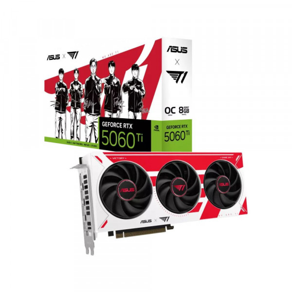 Card màn hình ASUS T1 GeForce RTX 5060 Ti 8GB GDDR7 OC Edition