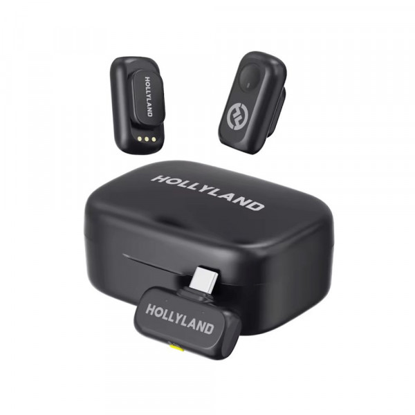 Micro không dây Hollyland LARK A1 Duo Space Gray