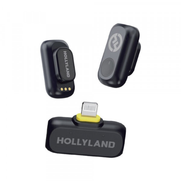Micro không dây Hollyland Lark A1 Mini Duo Lightning Space Gray