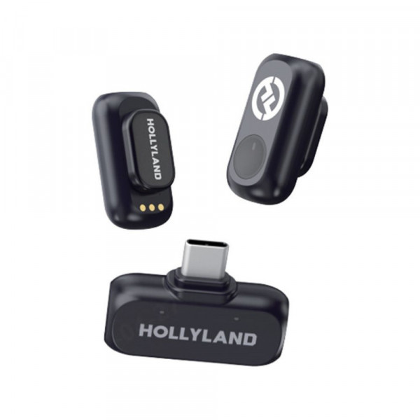 Micro không dây Hollyland Lark A1 Mini Duo USB-C Space Gray