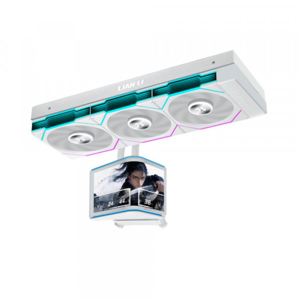 Tản nhiệt nước LIAN LI HydroShift II LCD OLED Curved 360TL White
