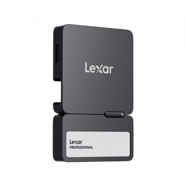 Ổ cứng di động SSD Lexar Professional Go with Hub SL400 USB 3.2 Gen 2 1TB Black