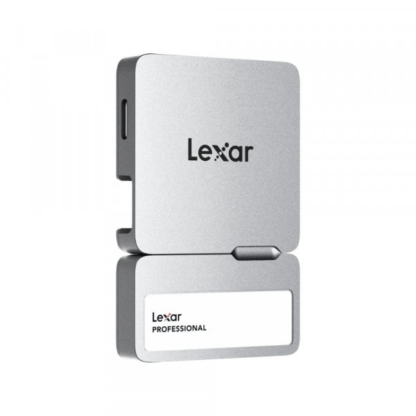 Ổ cứng di động SSD Lexar Professional Go with Hub SL400 USB 3.2 Gen 2 1TB Silver