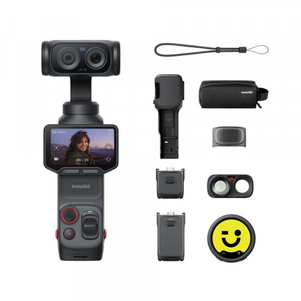 Insta360 Luna Ultra Cosmic Black Creator Bundle