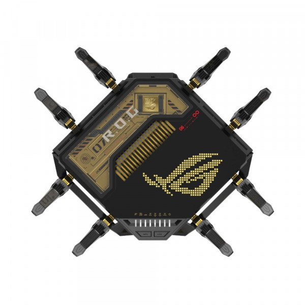 Router WiFi 7 ASUS ROG Rapture GT-BE98 Edition 20 4 Băng tần
