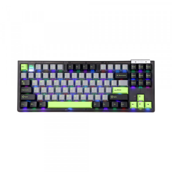 Bàn phím cơ Darmoshark TOP87 Black Matcha Switch