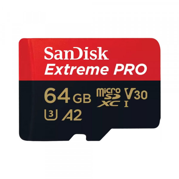 Thẻ nhớ SanDisk Extreme PRO microSDXC 64GB UHS-I SDSQXCU-064G-GN6MA