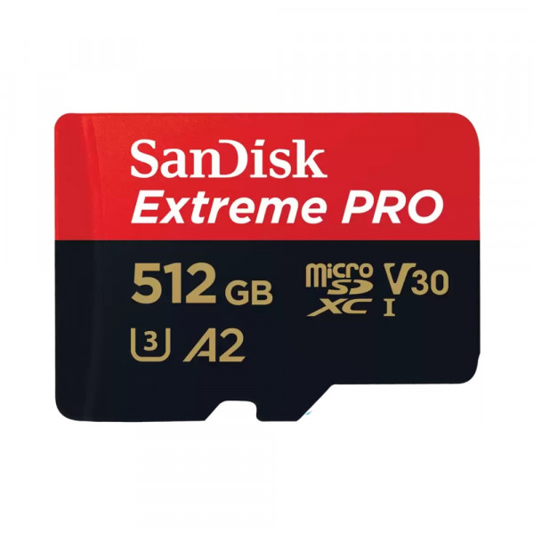 Thẻ nhớ SanDisk Extreme PRO microSDXC 512GB UHS-I SDSQXCD-512G-GN6M