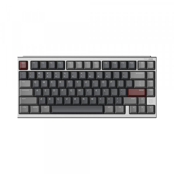 Bàn phím cơ IQUNIX FOX75 Titanium Silver Pearlstone Switch