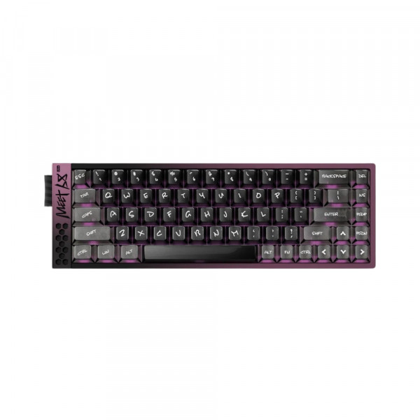 Bàn phím cơ MIKIT Meet68 Ultra Midnight Purple Omega Magnetic Switch