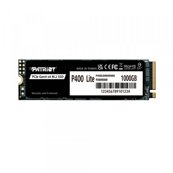 Ổ cứng SSD Patriot P400 Lite 1TB NVMe M.2 PCIe Gen4 x4 