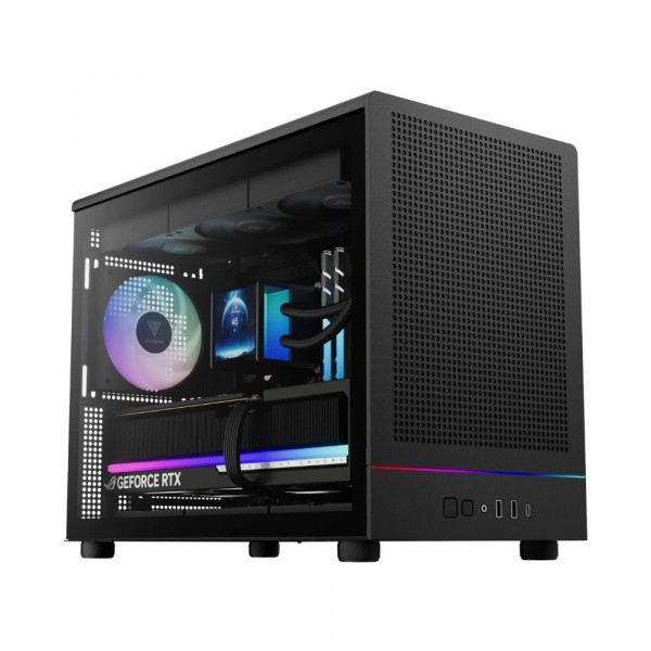 Vỏ case Gamdias Athena M4M ARGB Black 