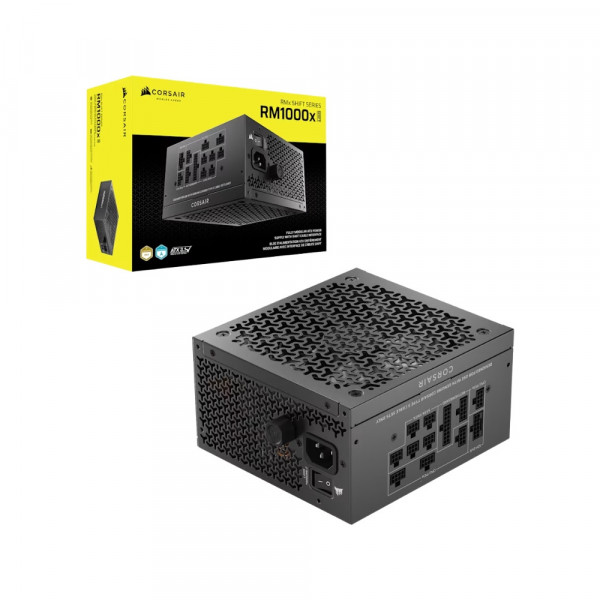 Nguồn máy tính Corsair RM1000x Shift 2025 1000W 80 Plus Gold Full Modular