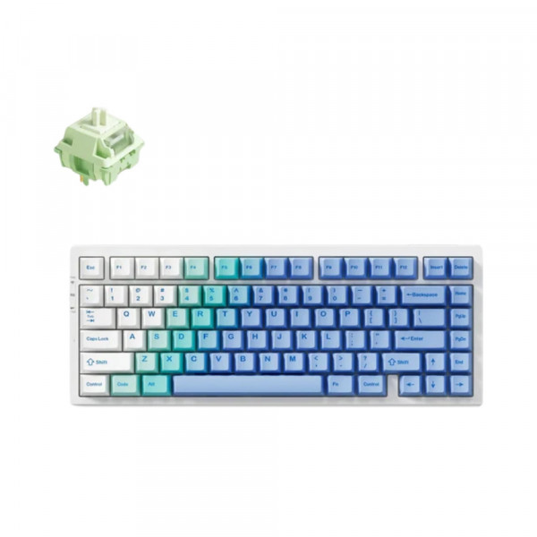 Bàn phím cơ Mchose G75 Pro Arctic Snow Matcha Latte Switch