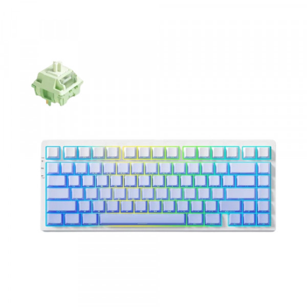 Bàn phím cơ Mchose G75 Pro Glacier Gradient Matcha Latte Switch