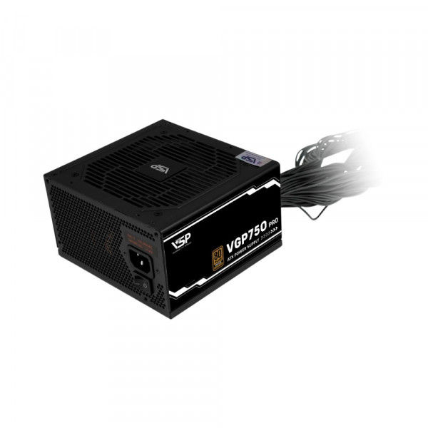 Nguồn máy tính VSP VGP750BRU PRO 750W 80 Plus Bronze