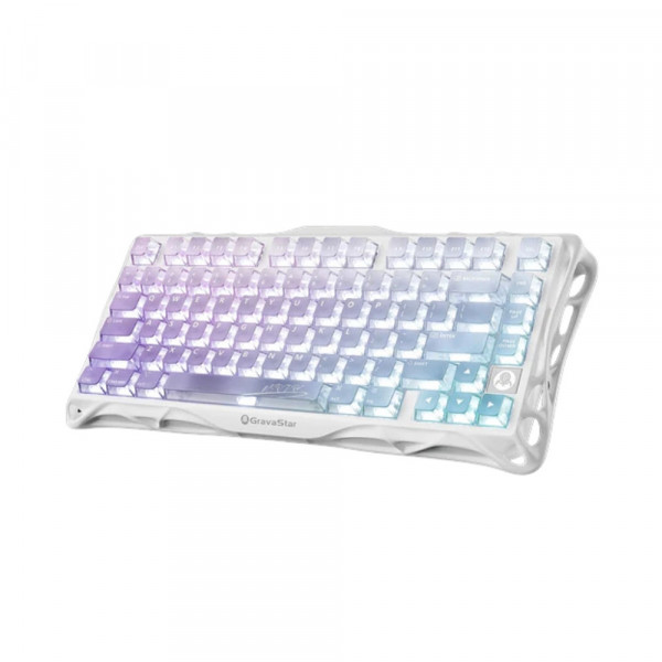 Bàn phím cơ GravaStar Mercury K1 Lite Crystal Aurora
