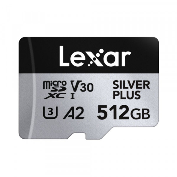 Thẻ nhớ microSD Lexar Professional SILVER PLUS MICROSDXC UHS-I 512GB 