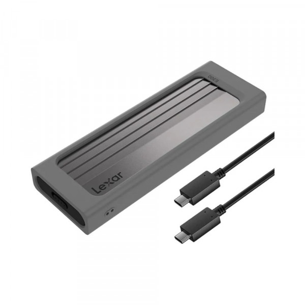 Vỏ ổ cứng SSD Lexar Box E300 M.2 NVMe USB 3.2 Gen 2 LPAE300-RNBNG