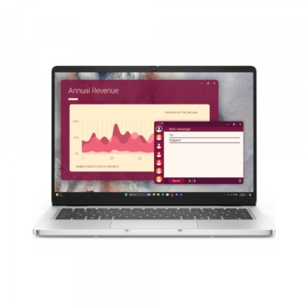 Laptop Dell Pro 14 PC14250 42LTU7PC14250 Core Ultra 7 255U 16GB 512GB 14 inch FHD+ Win 11 Pro