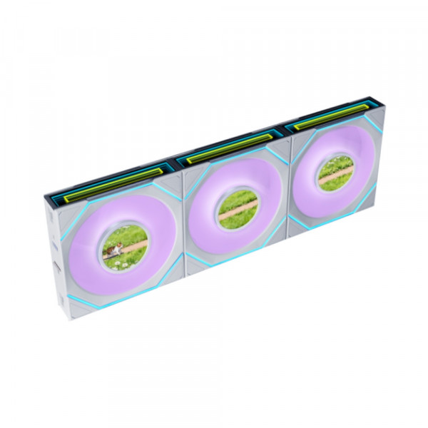 Bộ 3 Fancase Lian Li UNI FAN SL-INF LCD FLEX White