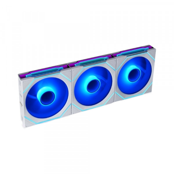 Bộ 3 Fancase Lian Li UNI FAN SL-INF LCD FLEX Reverse White