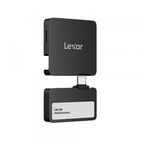 Ổ cứng di động SSD Lexar Professional Go with Hub 2TB Black