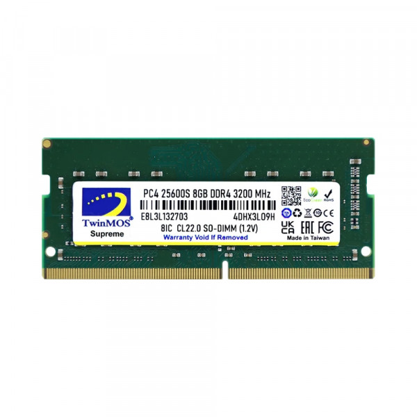 RAM DDR4 TwinMOS 3200MHz SO-DIMM 8GB