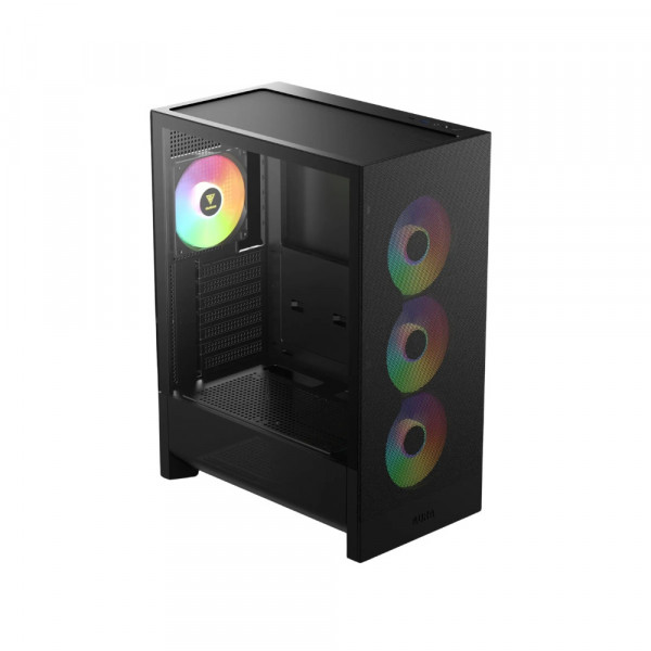 Vỏ Case Gamdias AURA GC15 ARGB Black ATX