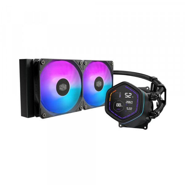 Tản nhiệt nước Cooler Master MasterLiquid Core NEX Digital 240 Black ARGB