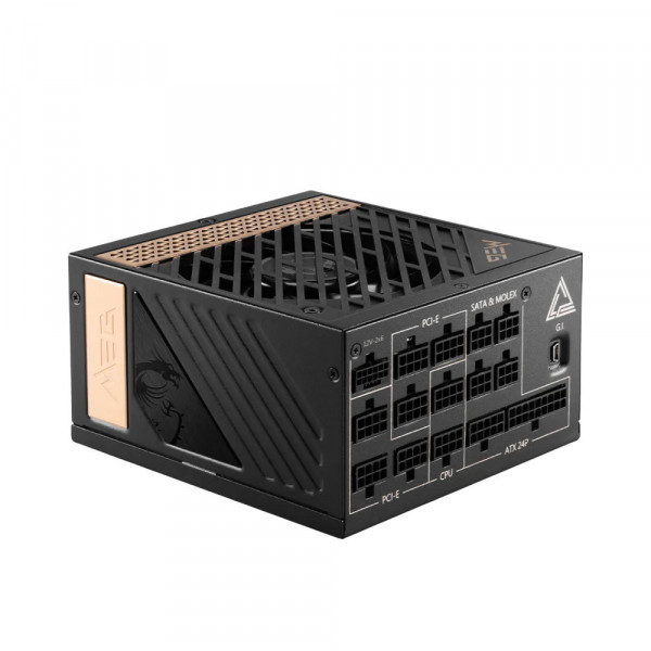 Nguồn máy tính MSI MEG Ai1000P PCIE5 1000W 80 Plus Platium