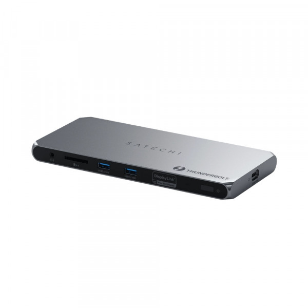 Dock Kiêm Hub Satechi Thunderbolt 4 With DisplayLink ST-DT4MDM-EU