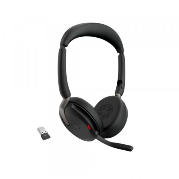 Tai nghe Không dây On-ear Jabra Evolve2 65 Flex USB-A MS Stereo