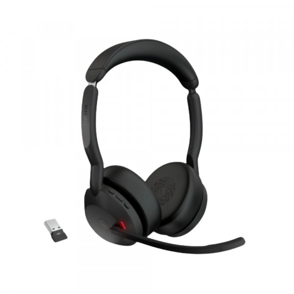 Tai nghe Không dây On-ear Jabra Evolve2 55 Link390a MS Stereo