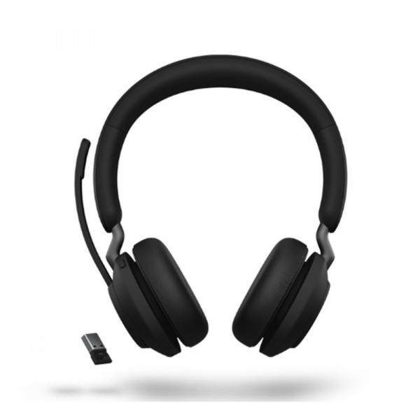 Tai nghe Không dây Over-ear Jabra Evolve2 65 MS Stereo Black