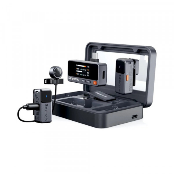 Micro thu âm Saramonic Air 02 (2TX+1RX+LAV)