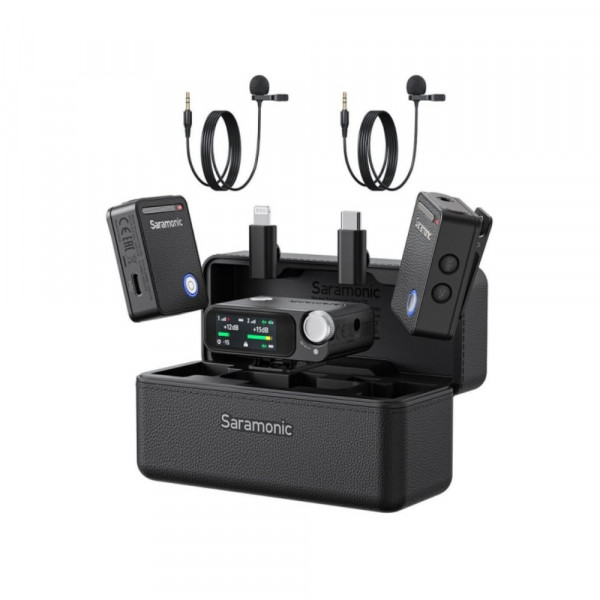 Micro thu âm Saramonic Ultra 03 (2TX + 1RX + 2LAV)