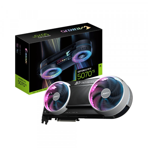 Card màn hình Gigabyte AORUS GeForce RTX 5070 Ti INFINITY 16GB GDDR7