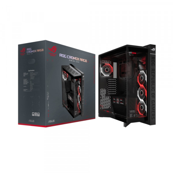 Vỏ Case ASUS ROG Cronox GR801 Curve TG ARGB 