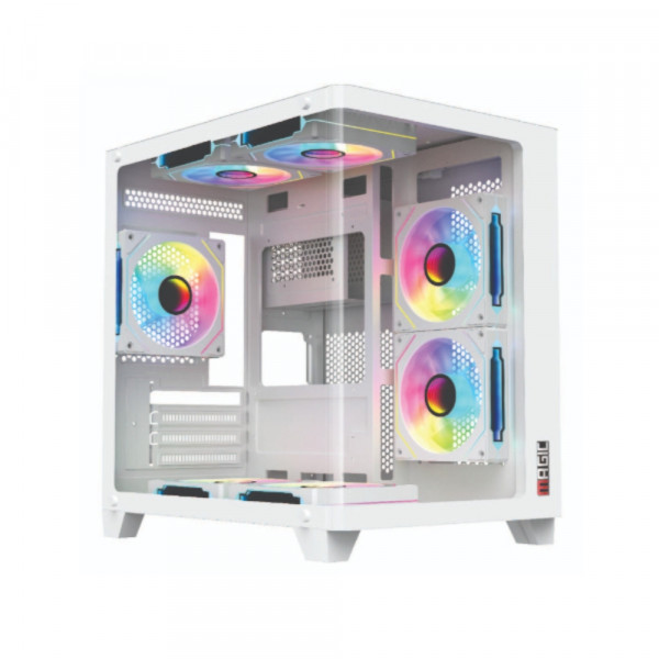 PC Cyber Gaming White Intel i5 14400F | RTX 5060 | RAM 16GB | SSD 512GB 
