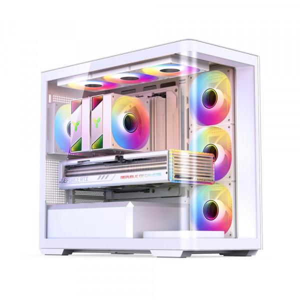 PC Cyber Gaming White Intel Ultra 5 245K | RTX 5060 | RAM 16GB | SSD 512GB 