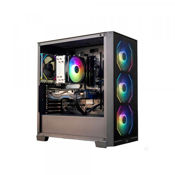 PC Cyber Gaming Intel i3 14100F | GTX 1660 Ti | RAM 8GB | SSD 256GB 
