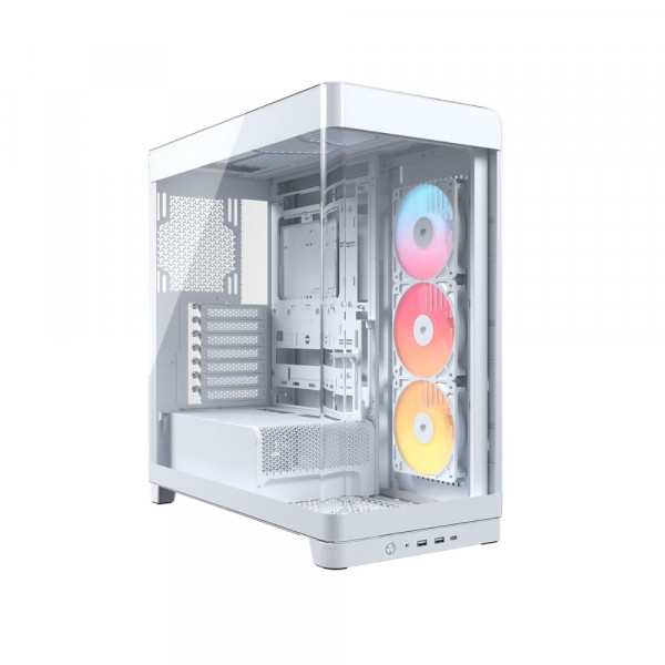 Vỏ Case Corsair FRAME 4500X RS-R ARGB Panoramic Glass Mid-Tower White